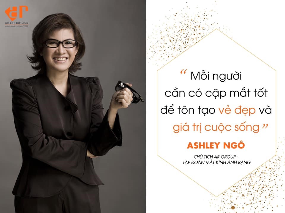 Ashley Ngo- Chủ tịch tập đoàn Ánh Rạng