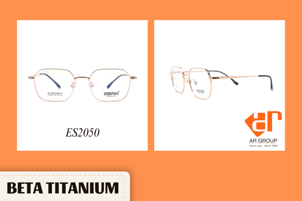 Gọng kính Essentials β Titanium 