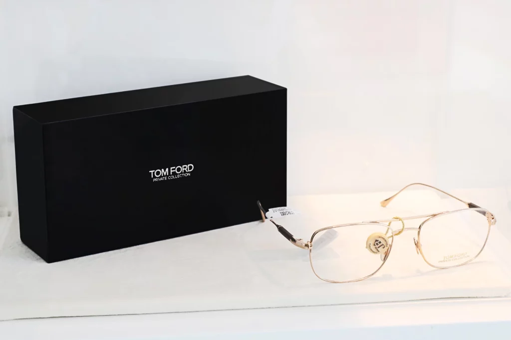 TOM FORD Eyewear Private Collection Japanese titanium TF5848P