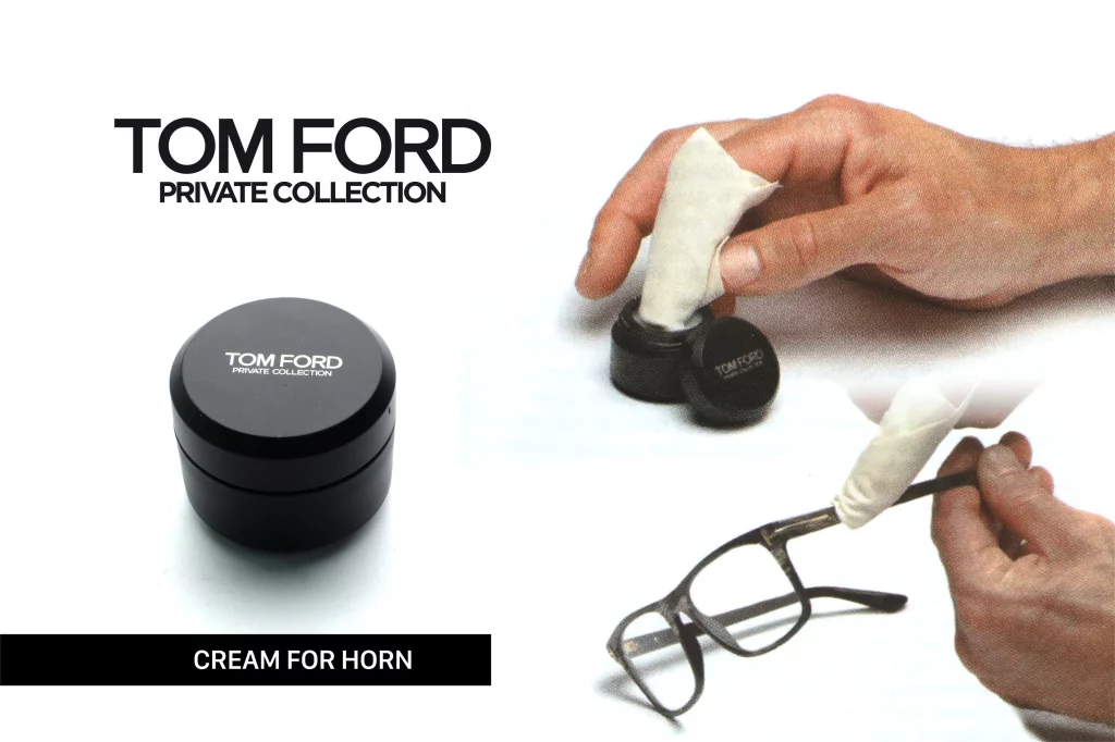 TOM FORD Eyewear Private Collection Real horn Cream for horn