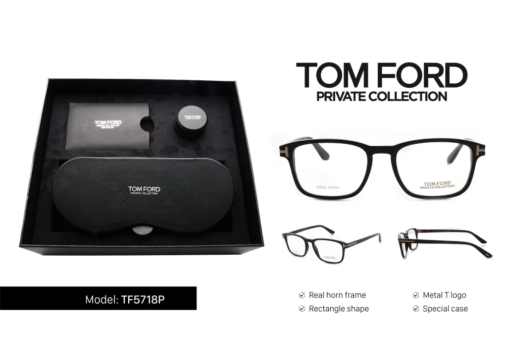 TOM FORD Eyewear Private Collection Real horn TF5718P Case